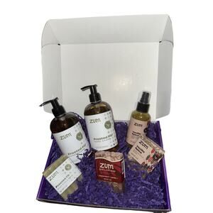 Zum Natural Goat’s Milk 3 Soap Bars, 2 Hand Soap, Room Spray